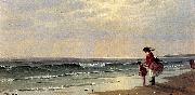 Alfred Thompson Bricher At the Shore